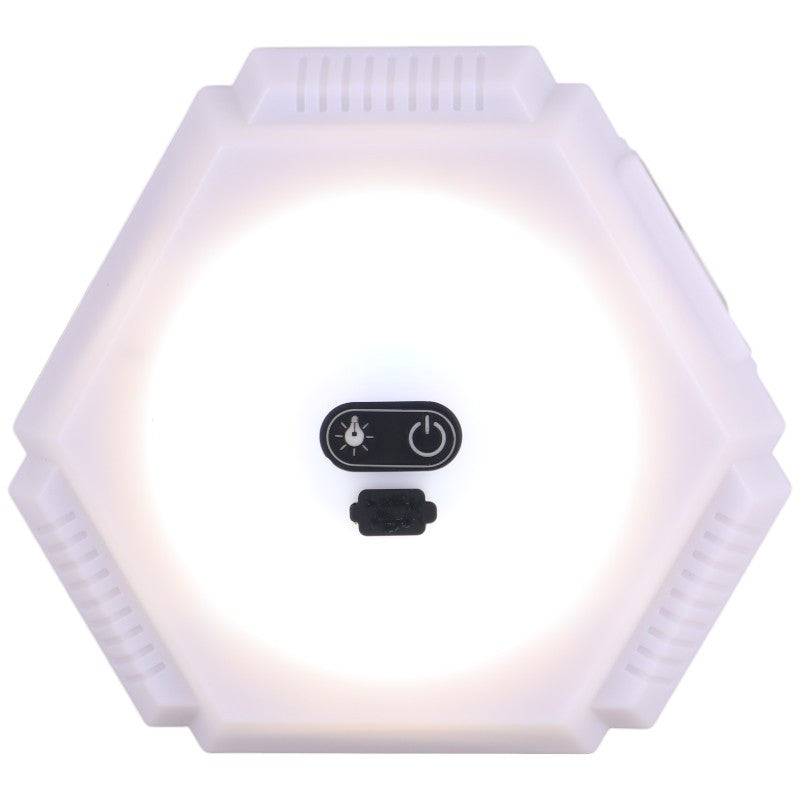 LUCES CAMPING RECARGABLE 10M RGB IMAN