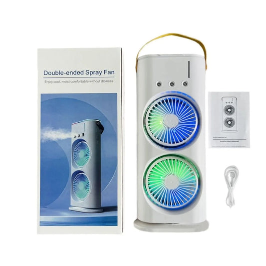 VENTILADOR DOBLE CABEZAL HUMIFICADOR